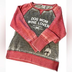Pink and grey sweatshirt. Brand new with tags
